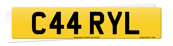 Registration number C44 RYL